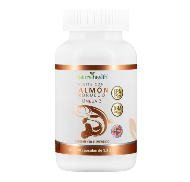 Aceite de salmón noruego Omega 3